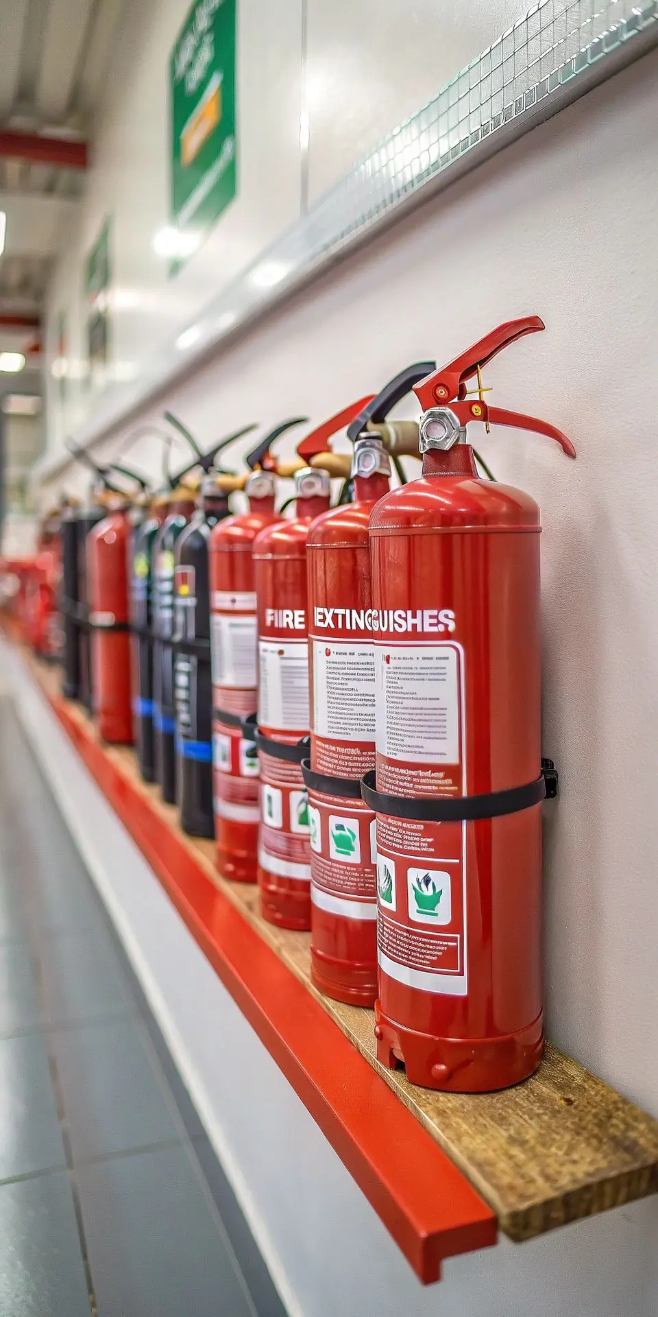 Verschillende soorten brandblussers Verschillende soorten brandblussers